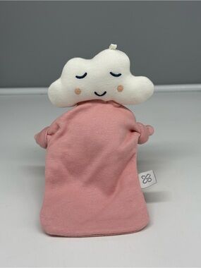 Tesco pink cloud Blanket soft toy Comforter lovey soother comfort blanket. HTF